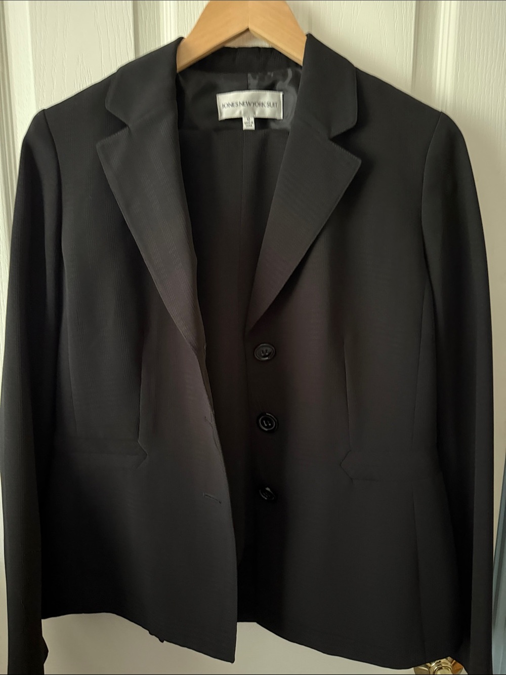 Jones New York Black Women's Blazer Jacket